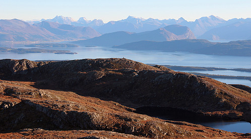 Romsdalsfjell fra Frænavarden.