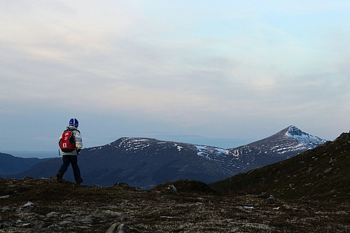 På veg over Seterfjellet.
