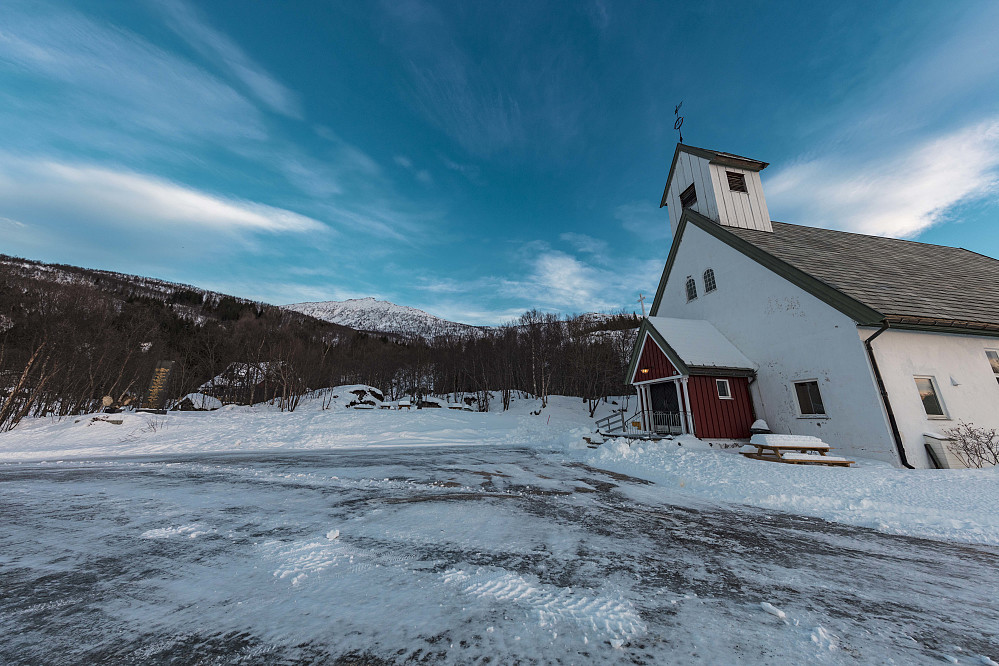 Startstedet ved Berg kirke