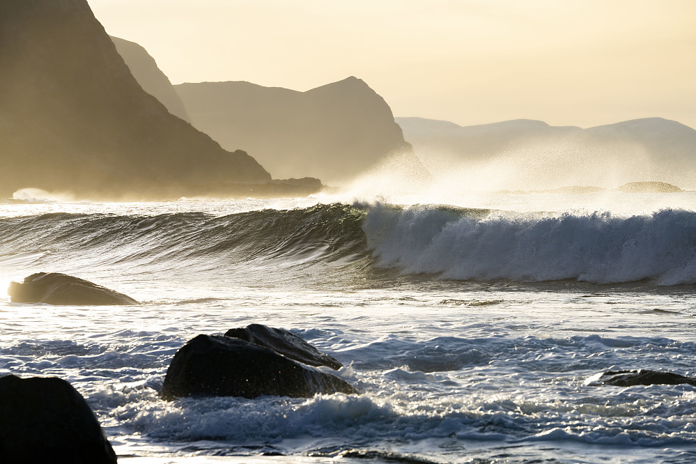 Mangla bare surfebrettet..