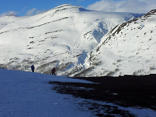 Snøskredet i Skarbekkdalen