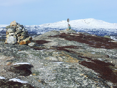 Vorafjellet. Mot Resfjellet