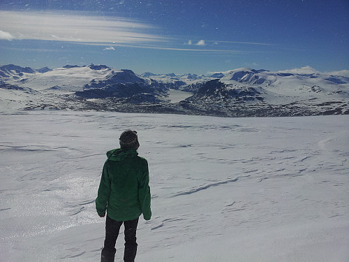 Mot Gjende, fra Sikkilsdalshøe