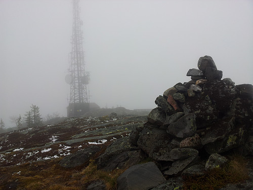 Lauvvikfjell & dårlig vær