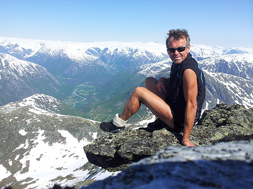 Tilfreds i fjellet
