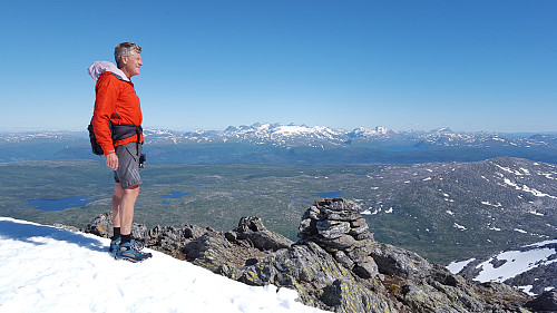 Okstindan mot øst
