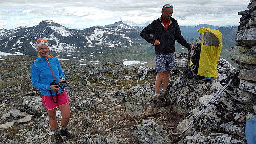 På Storbekkhøa med Snota-toppene i bakgrunnen