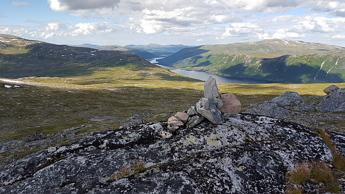 Fra Midtveggen - mot Gråsjø-demningen
