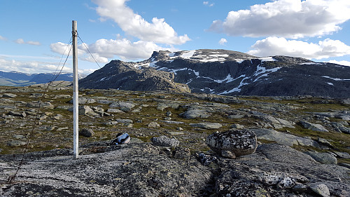 Snota-massivet sett fra Skrøåfjellet