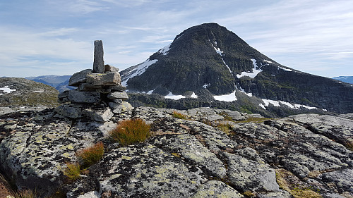 Rognnebba i sikte fra Pekhøtta Øst