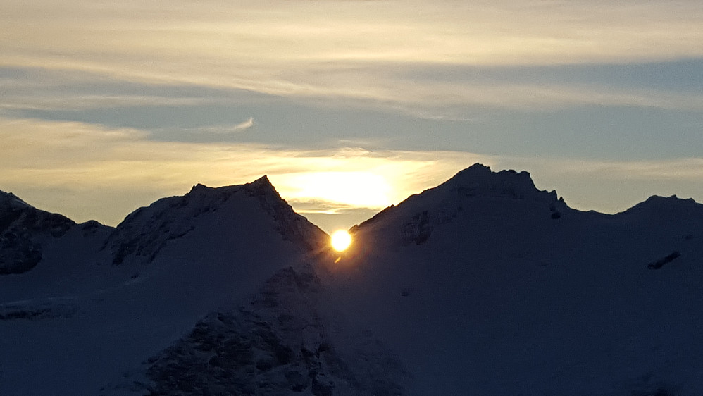 Nydelig solnedgang