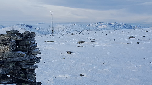 Storhornet sør og den nye værstasjonen