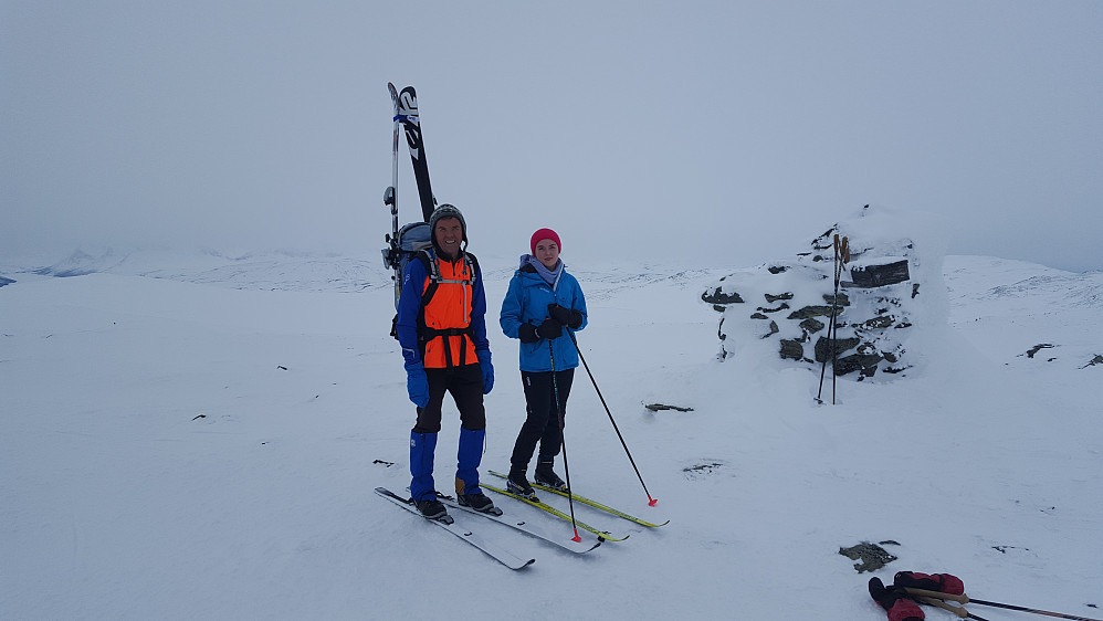 På Blåøret. HURRA!! Kristine er med!!