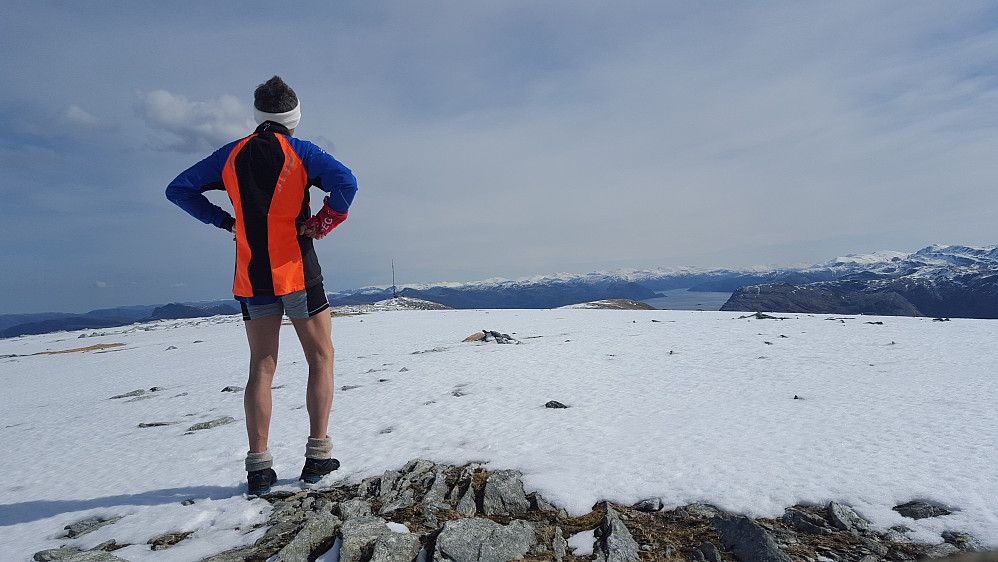 På Haugsteinfjell - mot Steinfjellet og Nordfjord