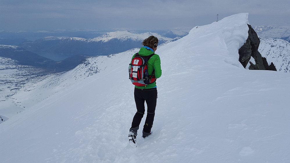 På Ryssdalsnebba 1618 moh 