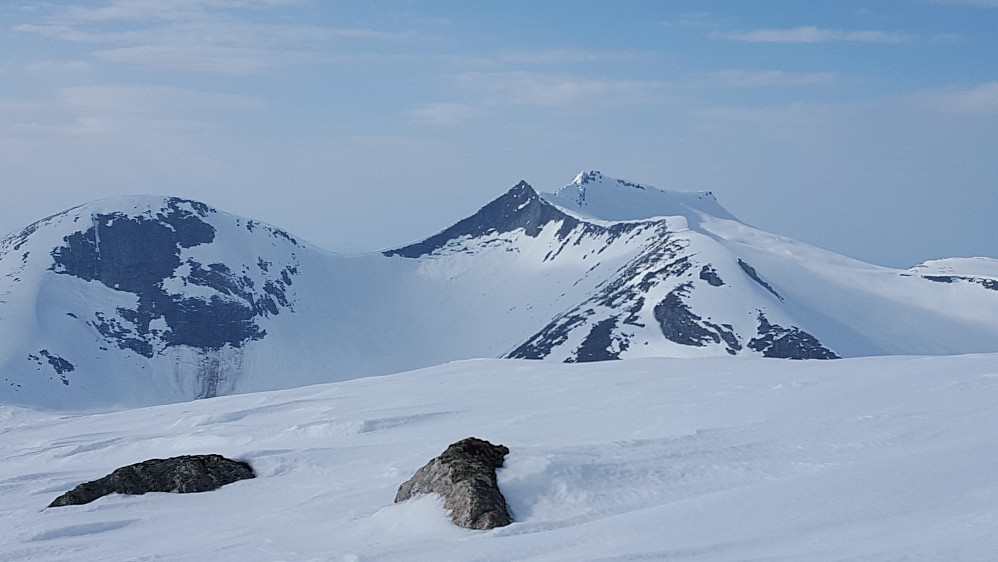 Trolltind/Åbitttinden sett fra Gråfjellet