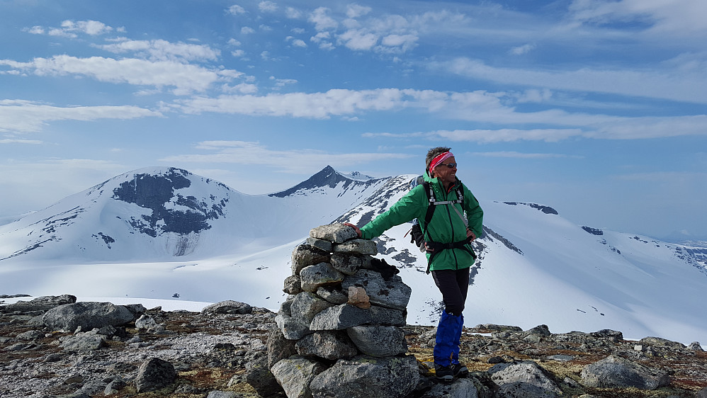 Trolltinden/Åbitttinden sett fra Gråfjellet N