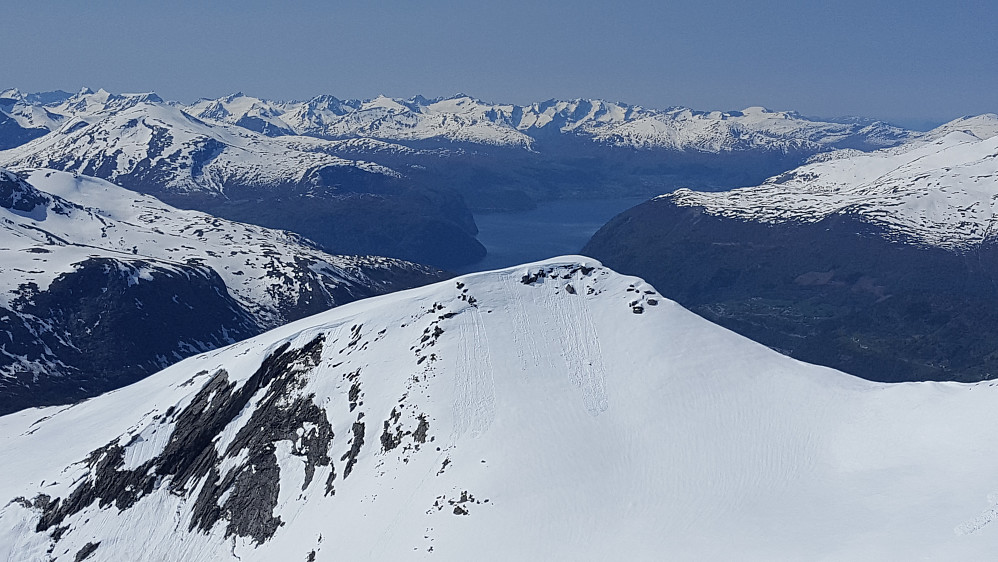 Utsikt vestover