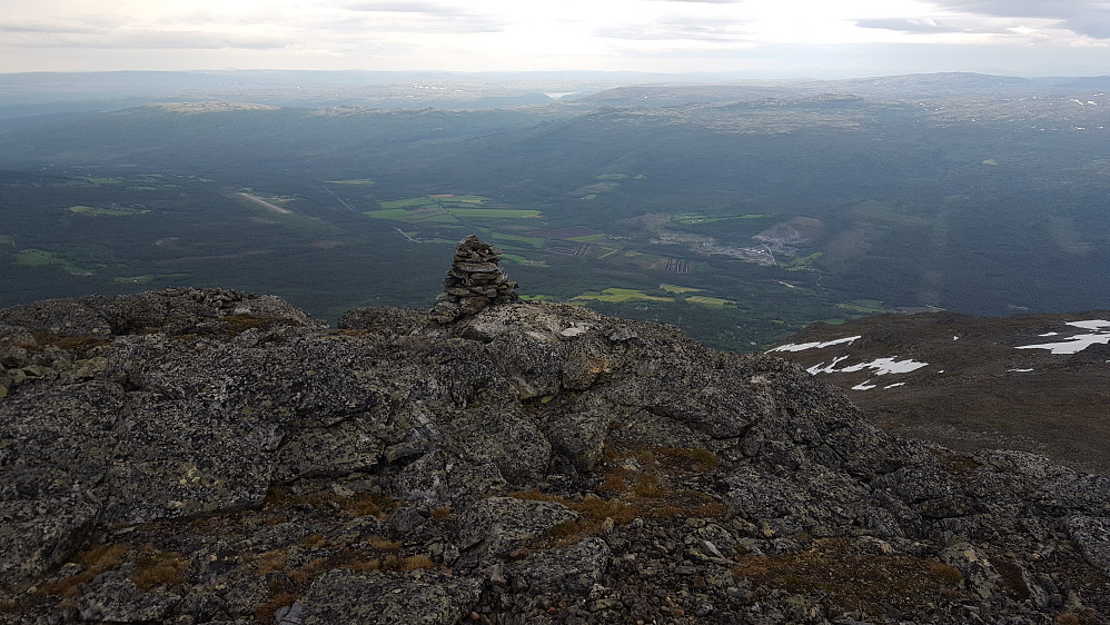 Kinnpiken - mot Oppdalsmyrene/Fagerhaug