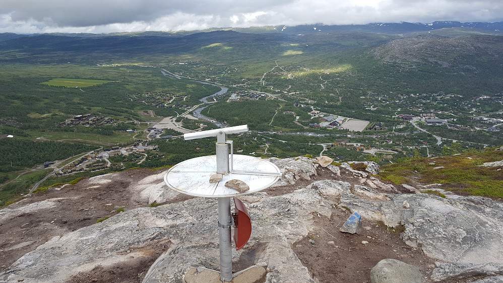 Utsikt mot Hovden