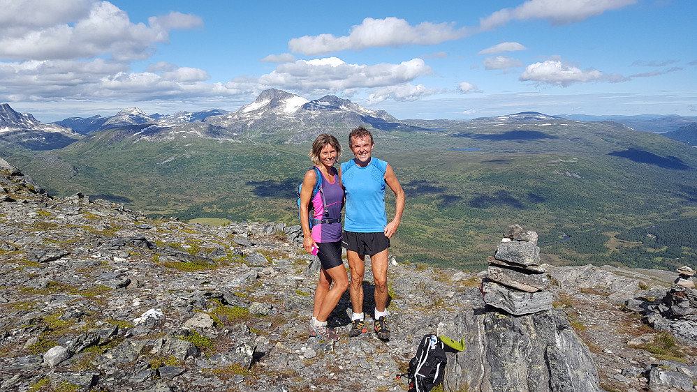 Snota i bakgrunnen