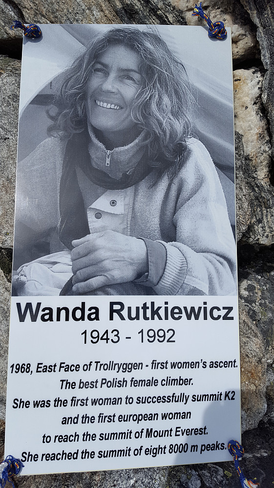 Polske Wanda oppunder Trollryggen..
