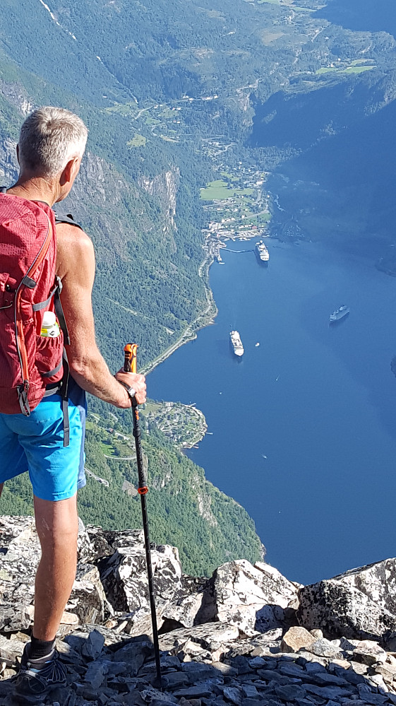 Fin utsikt fra Geitfonnegga