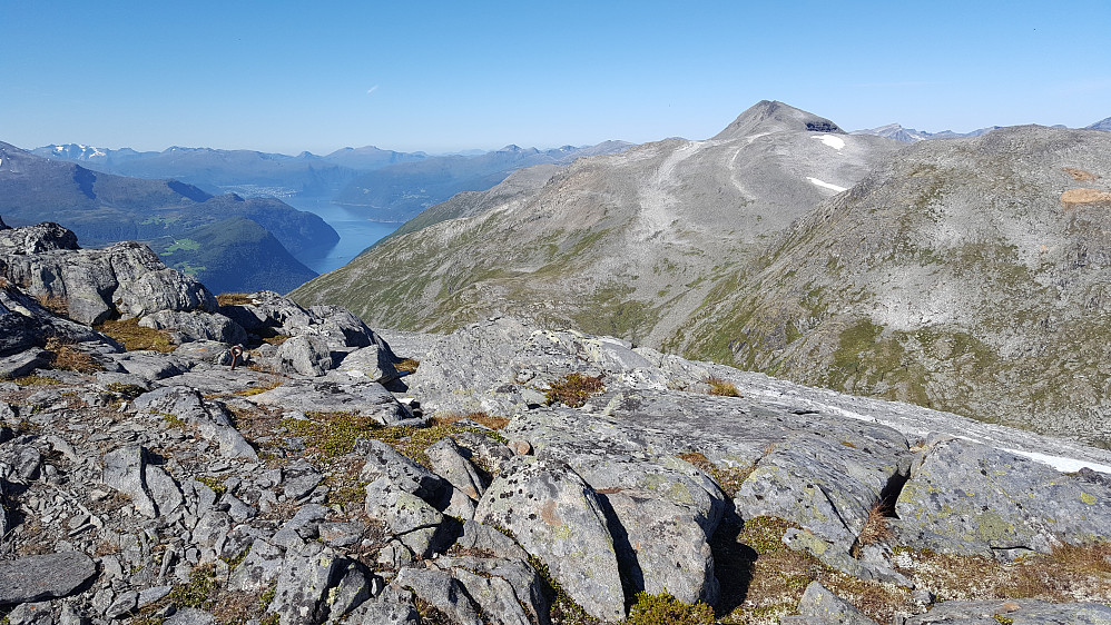 Tolleknivsegga sett fra Kallskaregga