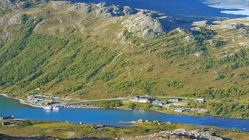 Utsikt mot Gjendesheim