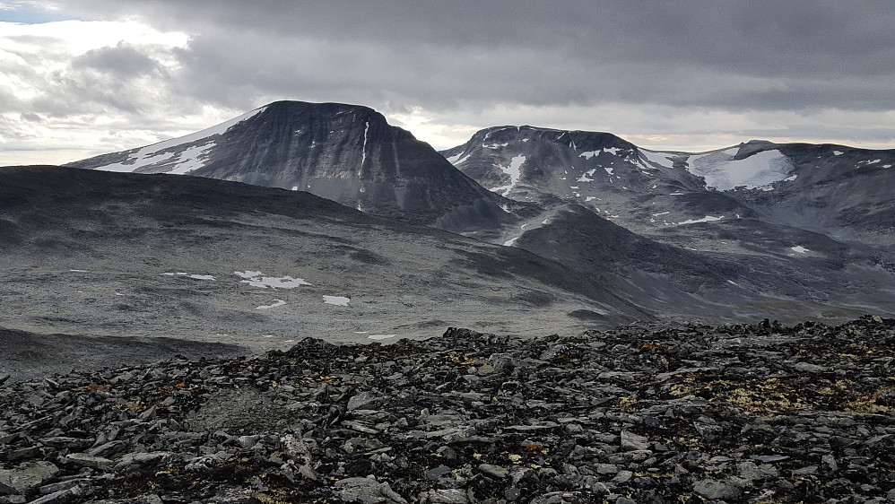 Pyttegga og Høgstolen sett fra Storløypet