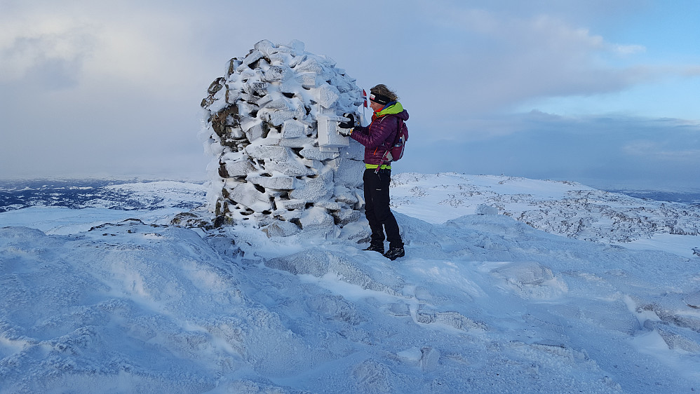Resfjellet med nordtoppen i bakgrunnen