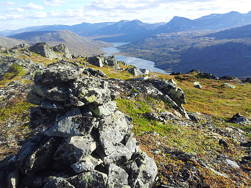 Utsikt fra Skardnebba - mot Tovatna