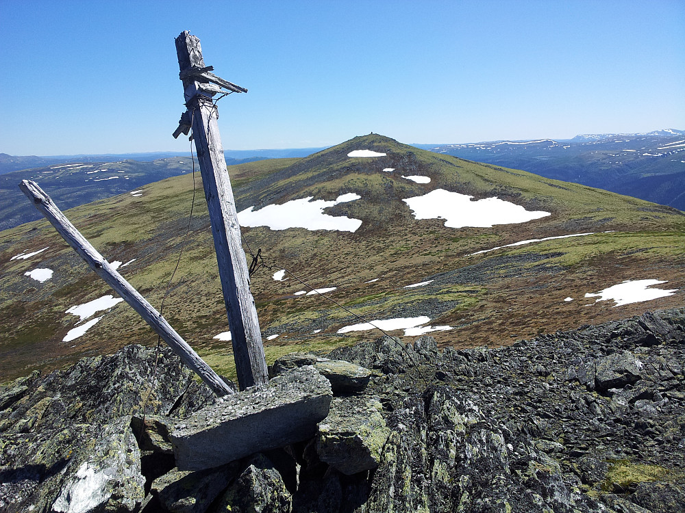 På Nordre Svartkampen - Søre i bakgrunnen