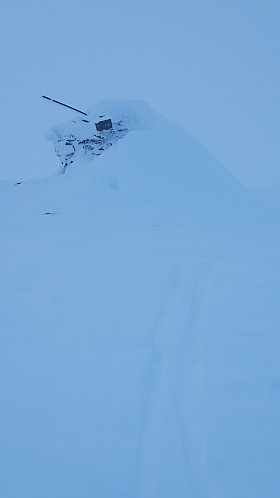 Mye nysnø