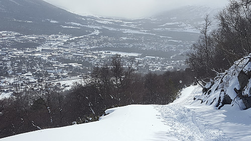 Mye nysnø