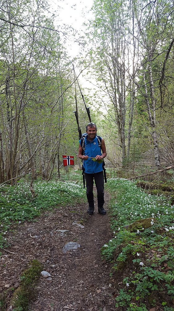 17.mai i hvitveis-skogen :)