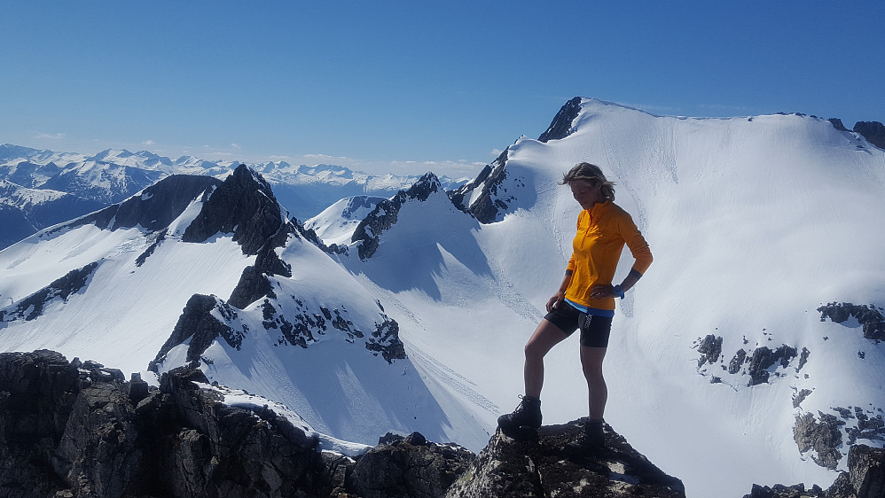 Fra "Øst for Klauva" med Klauva i bakgrunnen