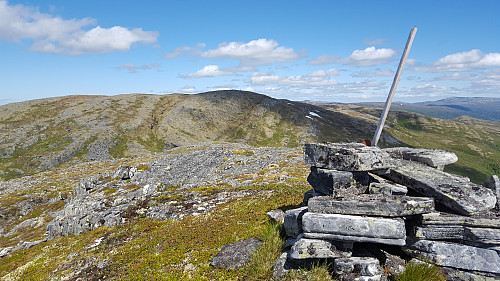 Tverrfjellet - mot Nebba (Kammen)