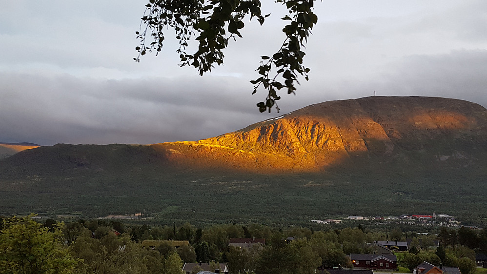 Vakker solnedgang