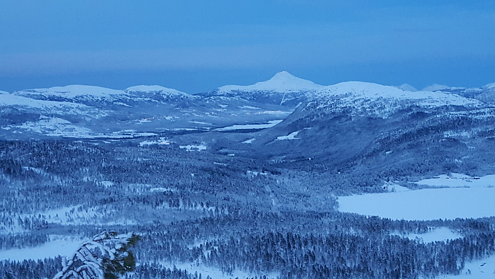Vetafjellet og Reinsfjellet sett fra Purka