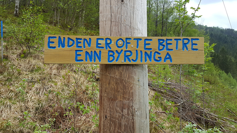 Sannhetens ord I - Langs stien på "Blåfelden Opp"