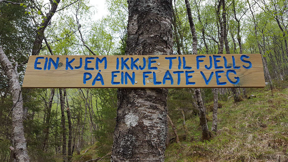 Sannhetens ord II - Langs stien på "Blåfelden Opp"