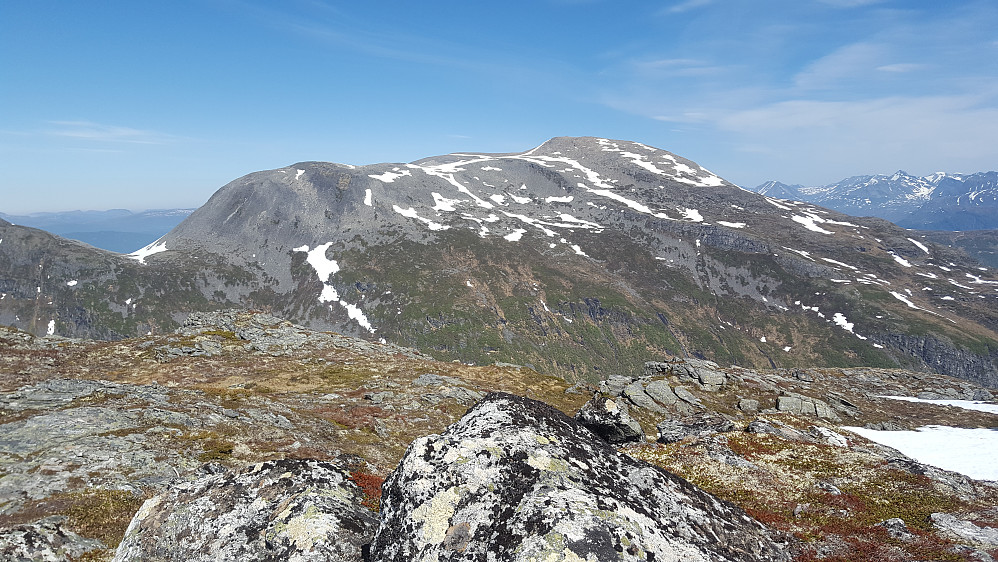 Auskjeret sett fra Revsdalshornet