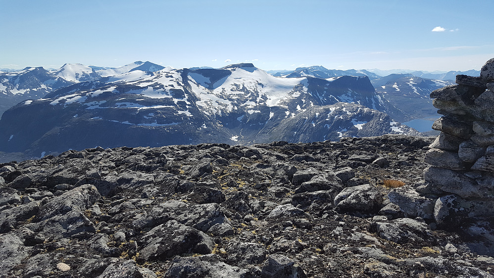 Utsikt fra Bjørnegga mot Storfjellet
