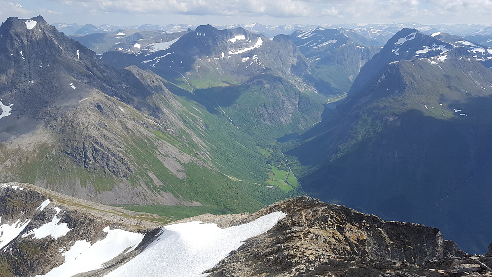 Utsikt østover