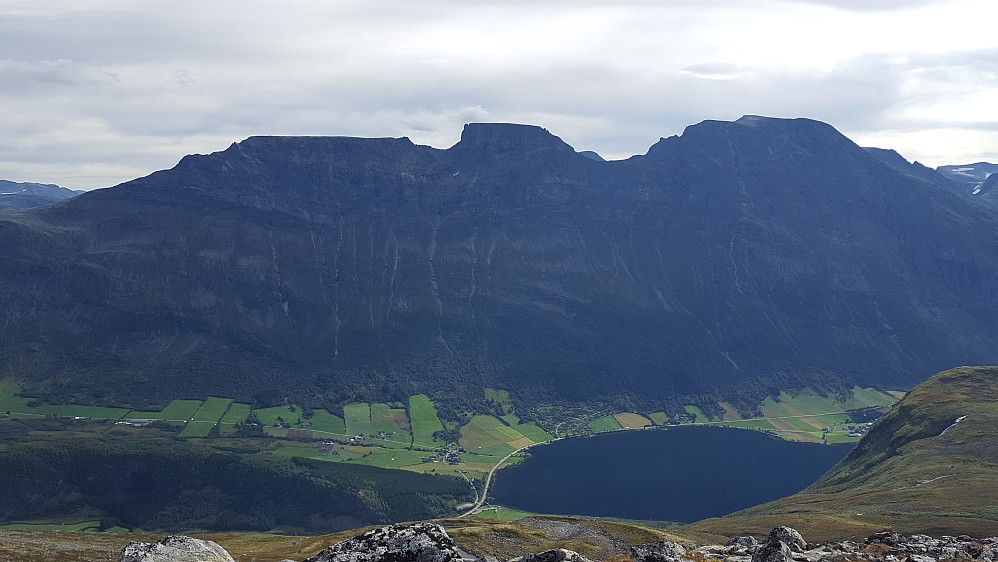 Skorene sett fra Nonshornet