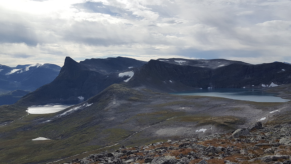 Indreeidshornet, Eidshornet og Vardegga