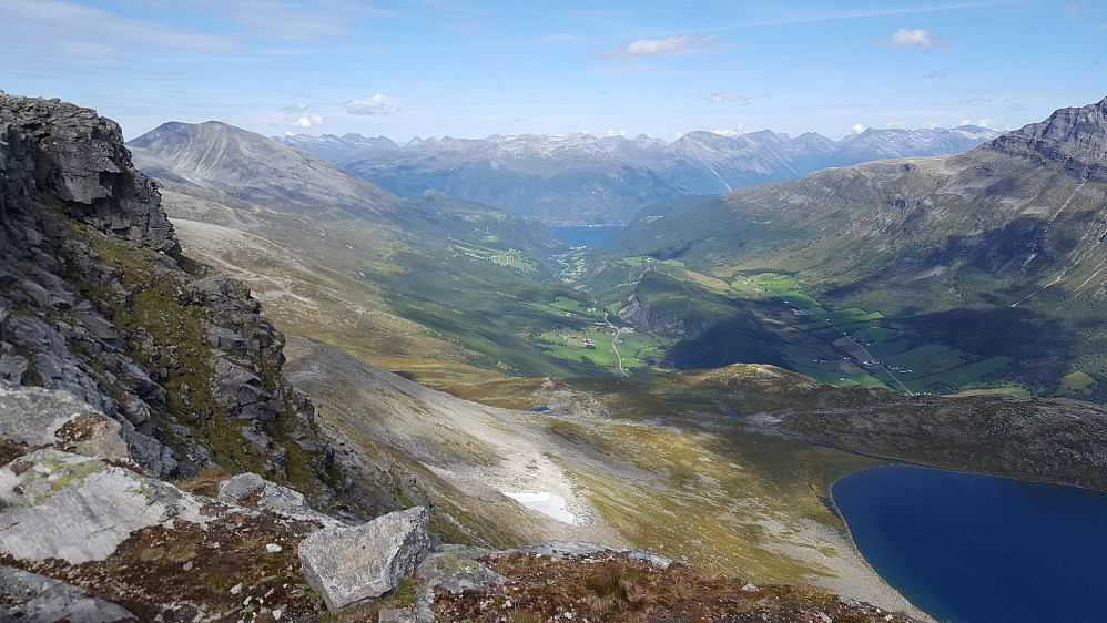 Nydelig utsikt fra Vardegga