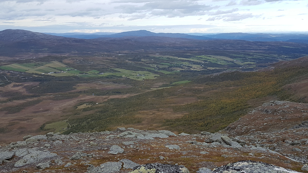 Nerskogen. Utsikt fra Øvre Skåpkollen.