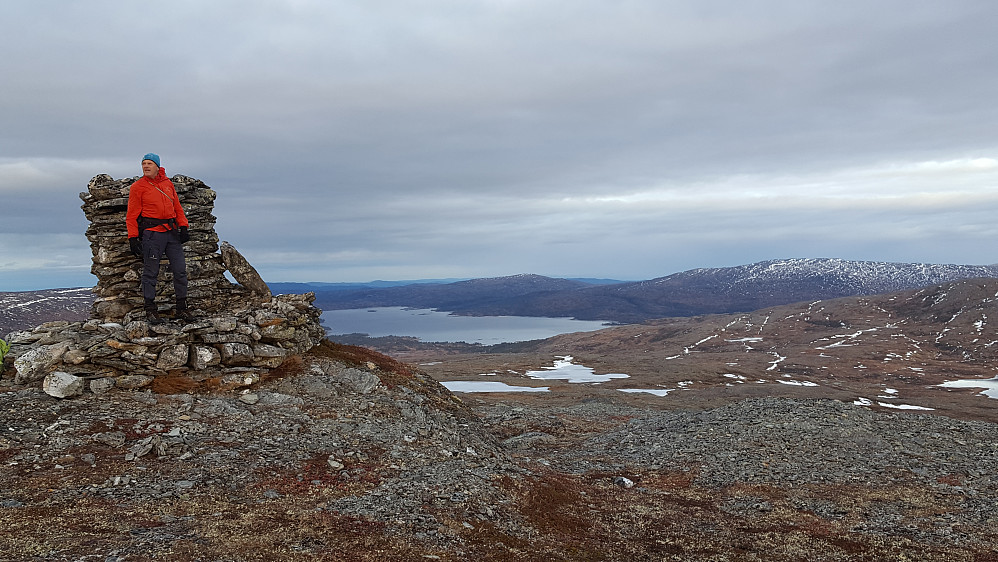 Ved varden på Granåsfjellet Nord.